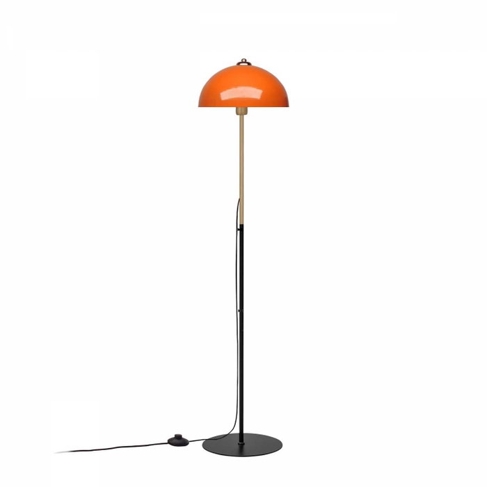Opviq Lámpara de pie de metal Naranja Opviq Lámpara de pie de metal Naranja